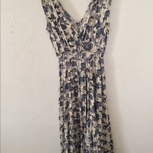 Free People Blue Rose Maxi with Pockets